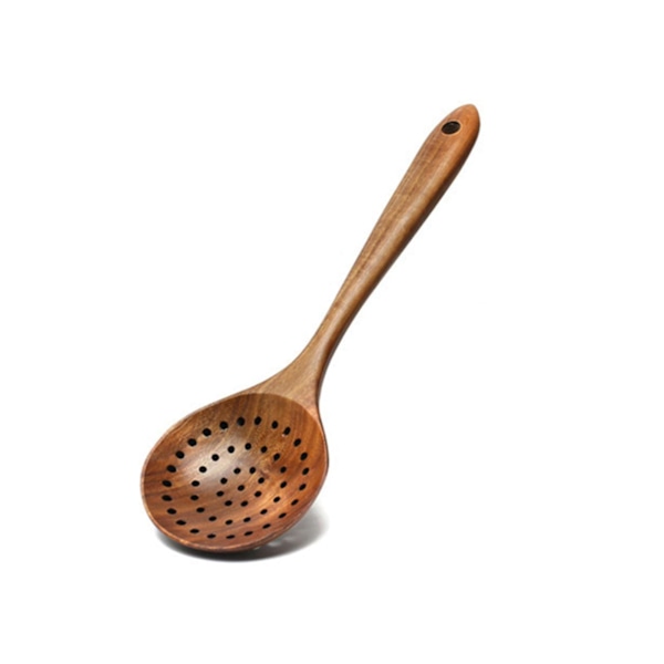 Träslev med upphängningshål, nonstick, köksredskap (E)