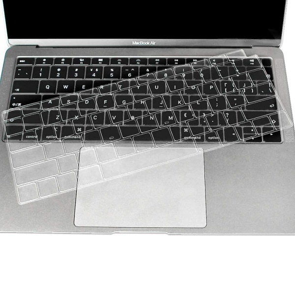 Ultra Thin Tpu Keyboard Cover Skin Macbook 2015 Touch Id Retina Display -näytöllä (malli: A1644) Näppäimistön tarvikkeet Protector -läpinäkyvä