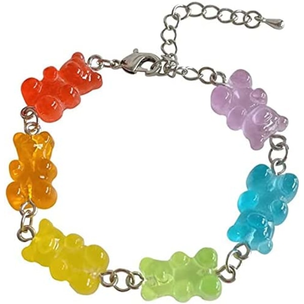 90 st spänne björn charm 9 färger harts björn charm