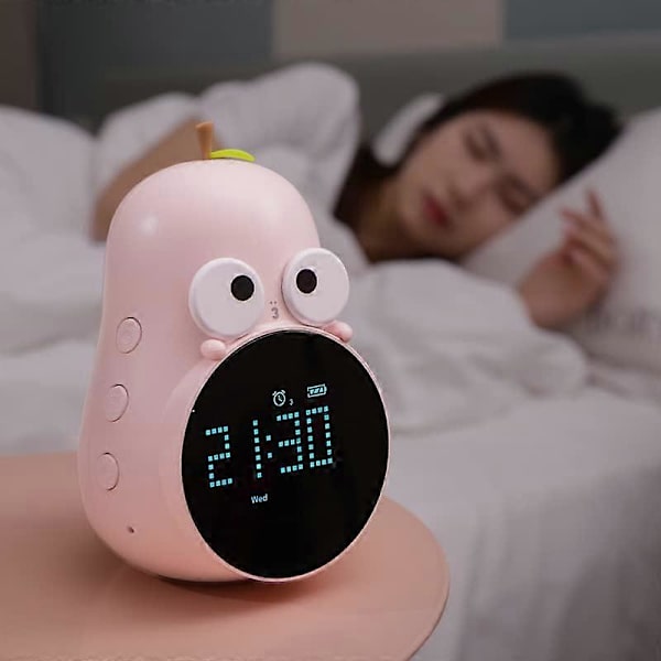 Børnevækkeur, Vækkeur med Snooze-funktion Sengebordsur, Børn Til Rejser, Soveværelse