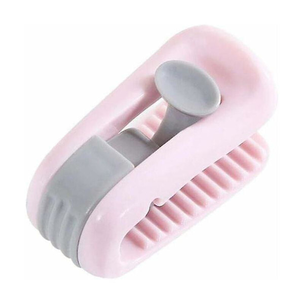 6 st Quiltfästen utan nålar, täckesfästen, anti-rörelse spänne fästklämma (rosa),