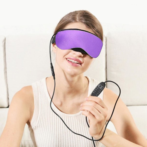 1 kpl Kannettava Kylmä ja Kuuma USB-lämmitteis Höyry Silmänaamio & Uusiokäyttöinen