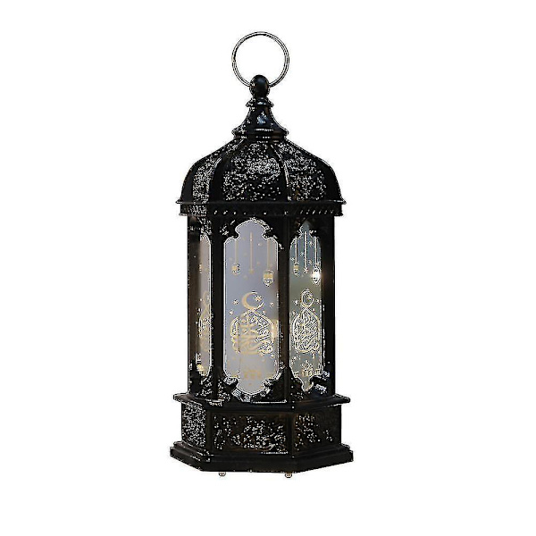 Islamsk Lanterne Muslimsk Ramadan Eid Led Lys Arabisk Studie Belysning Lampe Batteridrevet