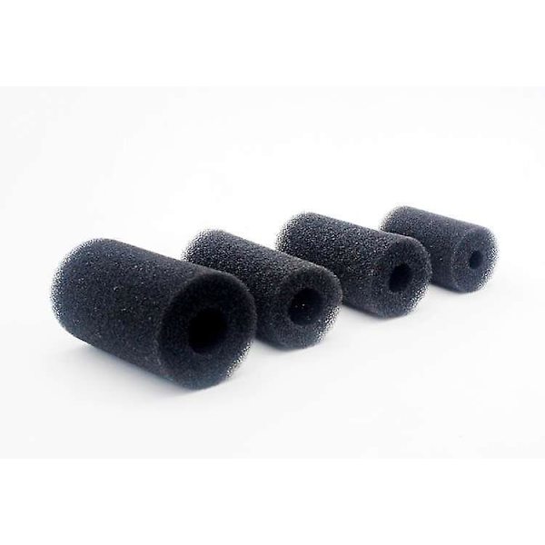 3 kappaleen pakkaus, esisuodatetut akvaariosienit, musta