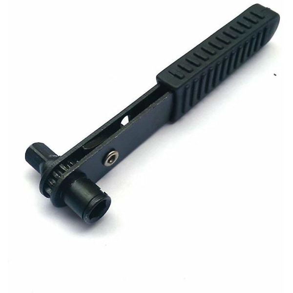 Mini Ratchet 1/4 tum Snap Ring Shank Skruvmejsel (svart) Spärrnyckel för garagehandverktyg 1/4 Mini Ratchet skiftnyckel
