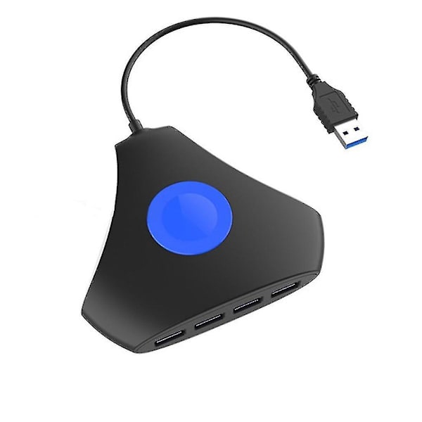 4 USB 3.0 Interface Multifunktions Hub Udvidelseskonverter Højhastigheds Transmission USB Konverteringsadapter