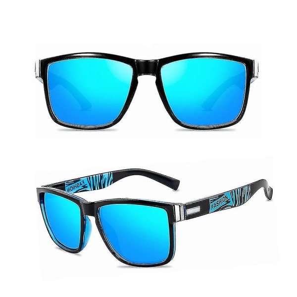 Retro polariserade solglasögon för män och kvinnor som kör solglasögon 100 % UV-skydd