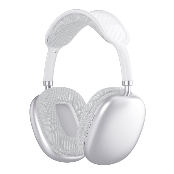 Trådlösa Bluetooth hörlurar med brusreducering (vit)