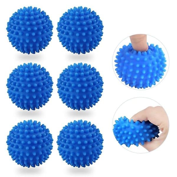 Torktumlare bollar 6-pack torkbollar tvättbollar för kläder
