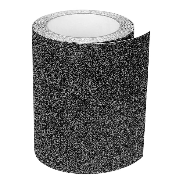 Antisliptape, Høy Friksjons Grip Tape 10cm X 5m Sklisikker Stripe Tape Abrasiv Lim For Trapper Trinn Ramper Innendørs Utendørs, Svart