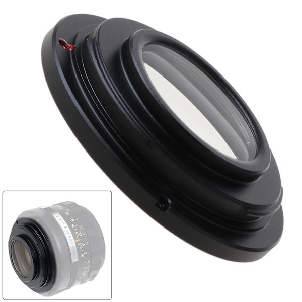 Kameraadapterring med uendelig fokusglas til M42 skruemonteringsobjektiv til Nikon D5600 D3400 D500 D5 D7200 D810a D5500 D750 D810 kameraadgang