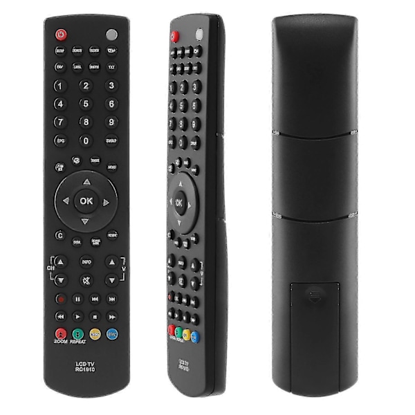 Ny fjärrkontroll Rc1910 Lämplig för Toshiba Sharp Celcus Finlux Luxor Polaroid Telefunken Bush Digihome Smart TV Ersättning