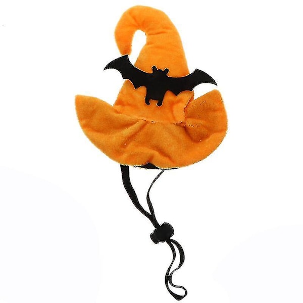 1 stk. Sød Halloween-Hætte til Dit Kæledyr - Smuk Kæledyrshætte - Dekorativ Halloween-Hætte til Kæledyr