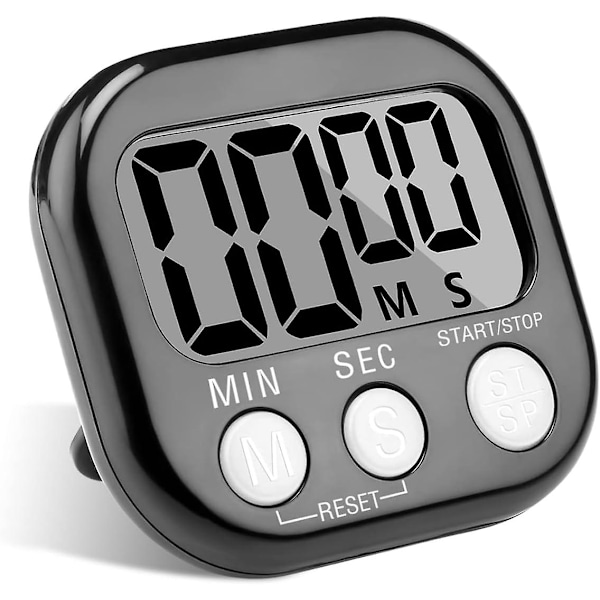 Timer Magnetic, Digital Timer with Loud Alarm for Kids, Time Timer with Stand for Study,Work,Exercise,Cooking