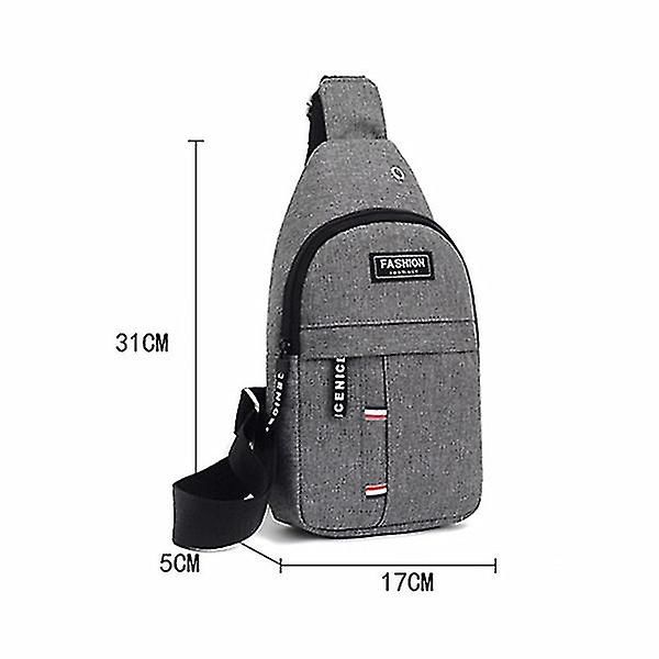 Miesten rinta- ja vyölaukut, pienet, lyhyille matkoille, matkalaukut, miesten vedenpitävät olkalaukut, crossbody-laukut, nailonlaukut, musta
