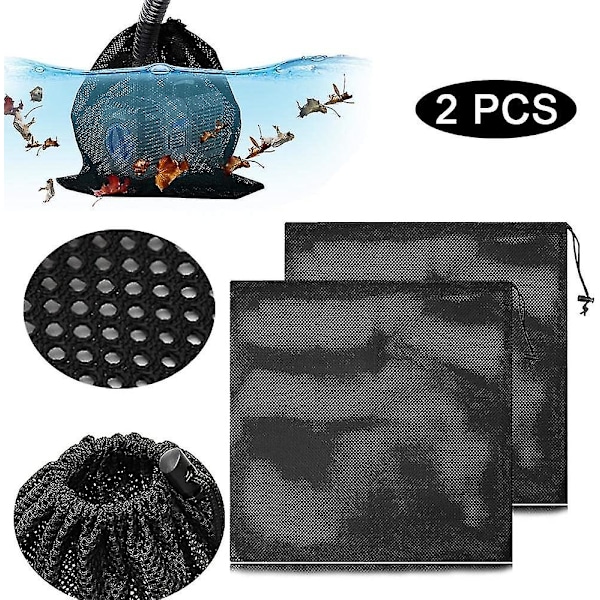 4 stk. Pumpe Mesh Bag, Mesh Vannpumpe Filterpose, Pumpe Barrierepose, Pumpe Beskyttelsespose Niuniu