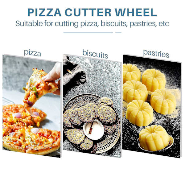 Pizzadej Rulle Pizzatej Hulestansning, Kage Pie Pizza Brøddej Hulestansning 2 Stykker