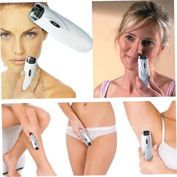 Elektrisk automatisk kropps- og ansiktshårfjerner for kvinner, epilator i serie, kutteepilator, børste, epilator, ansiktshårfjerner, epilator