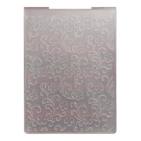 Präglingsmapp Clear Embossed Plate Handgjorda hantverksprojekt Att göra(4）