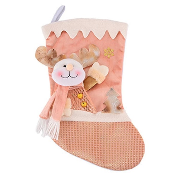 Vinterjulestrømpe, Juleelement For Julefest (stil 3)