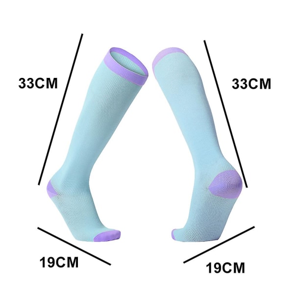 Uuden tyylin tiukat sukat Kompressiosukat miehille ja naisille