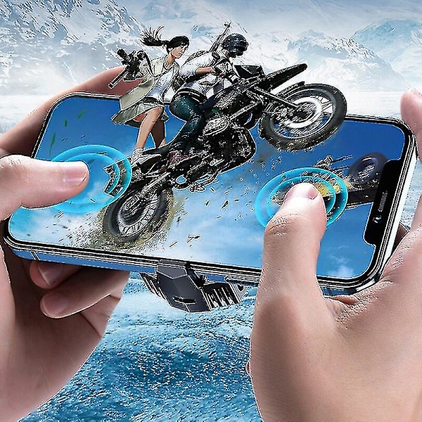 Kiinnitettävä hauska jäähdytin Pelikännykän jäähdytin Mini-puhelimen jäähdytyspuhaltimen säteilijä Turbo-pelijäähdytin iPhone Samsung Xiaomi Note 8 Niuniu
