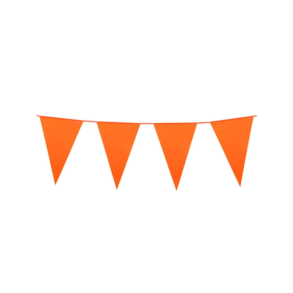 Orange flagggirland 10m