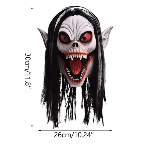 Halloween-koristeet Halloween-kauhumaskit Halloween-kauhu naamioiden naamiaiset Haukuttu talo Huoneen rekvisiitta