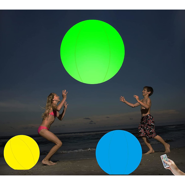 Utomhus solcellslampa, LED solcellslampa utomhus boll vattentät flytande lampa för utomhus färgförändrande solcellslampa, festdekoration, pool, bröllop, strand,