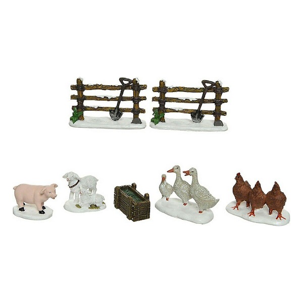 Set med bondgårdsdjur Farm