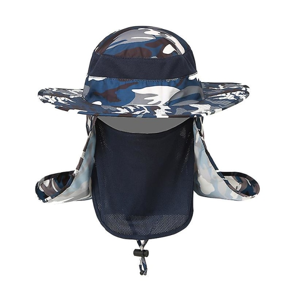Fiskehatt Solhatt Herr Dam Sommar Utomhus Jakt Hatt, UV-skydd Hopfällbar Fiskehatt Andningsbar Vandring Nackskydd