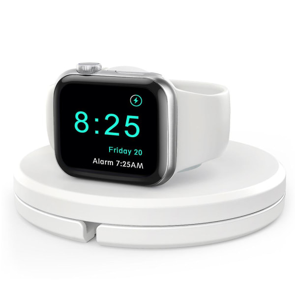 Laderstativ for Apple Watch, bærbar ladestasjonsadministrasjon Dockholder Organizer For Iwatch Series 7 6 Se 5 4 3