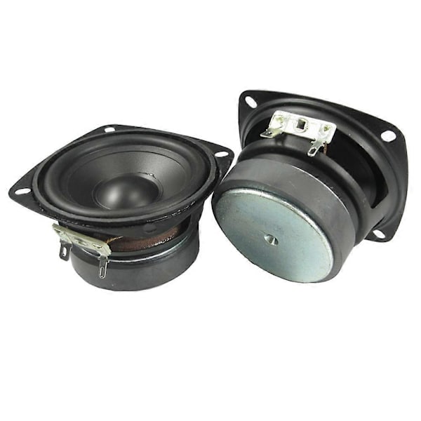 2 st 3 tum Vattentät Bärbar Ljudhögtalare 15W Full Range Bluetooth Högtalare Enhet Badrum Utomhus Högtalare (8 Ohm)