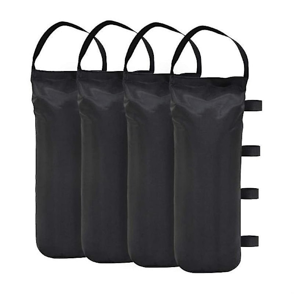 Sandpåsar Set om 4, Tunga, 600D Vikter för Gazebo Ben, PVC-Beläggning Inuti, Sandpåsar för Alla Pop Up Tält Baldakin Utomhus Patio (en-rör)