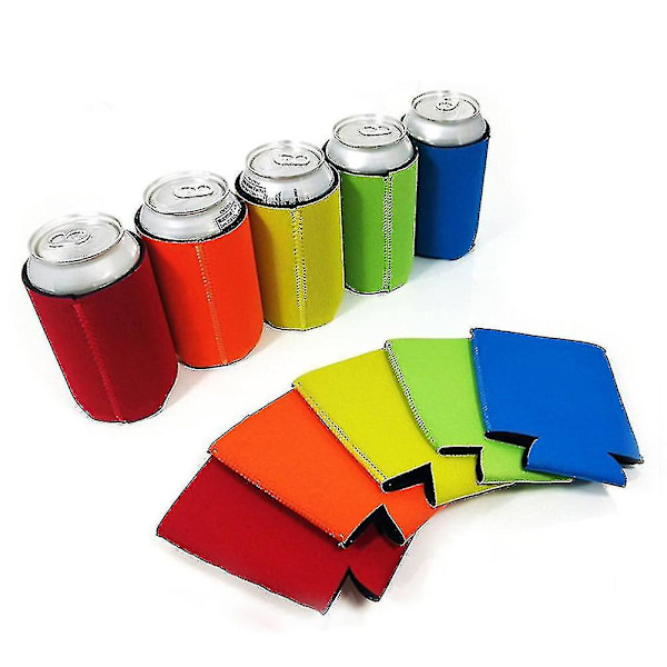 10x Premium Stubby Ølboks Kjøler Flaske Stubbie Holder Sleeve Isolasjon