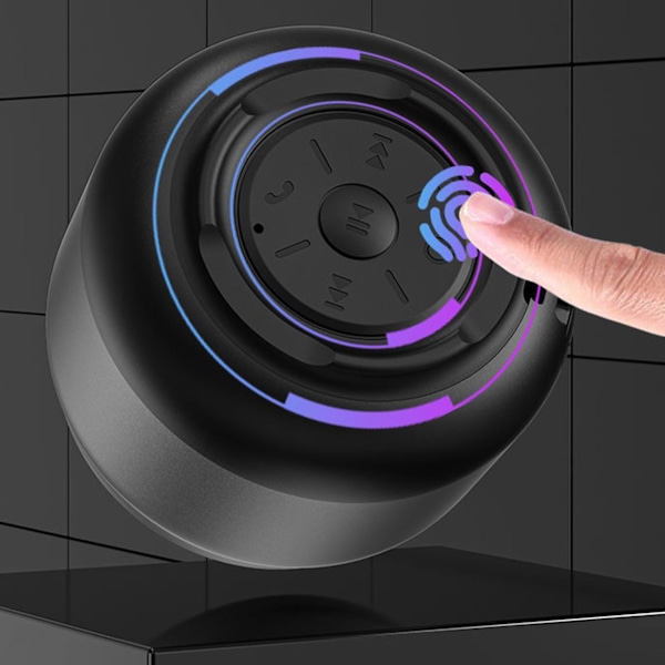 Bluetooth-högtalare för utomhusbruk, portabel 3D-stereomusik med surroundljud och subwoofer