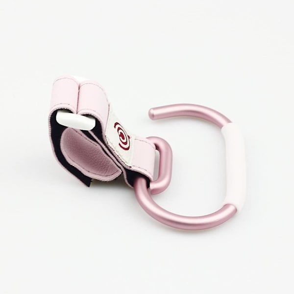 2-pak babyvogn kroker rosa borrelås krok klips for handleposer bleieposer hengende vesker