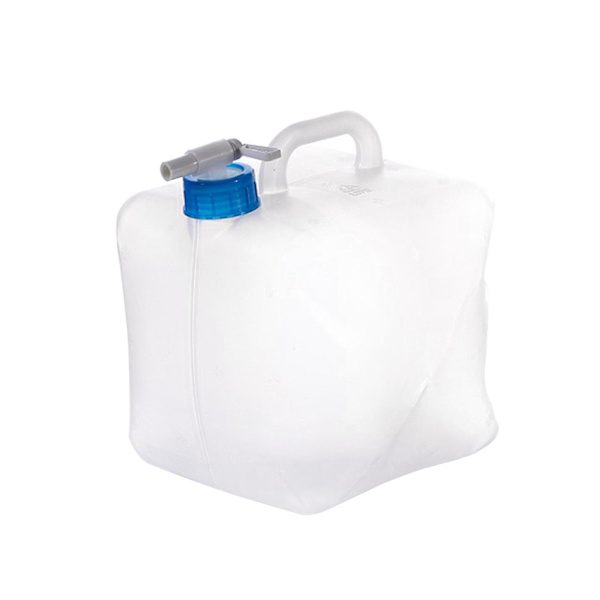 Vikbar Vattenbehållare Camping Picknick Vandring Kub Vattenförvaringskanna Väska (20L)