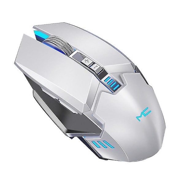 Luminous Datormus med Kabel för Affärer, Kontor, Spel - 7 Knappar, Halksäker