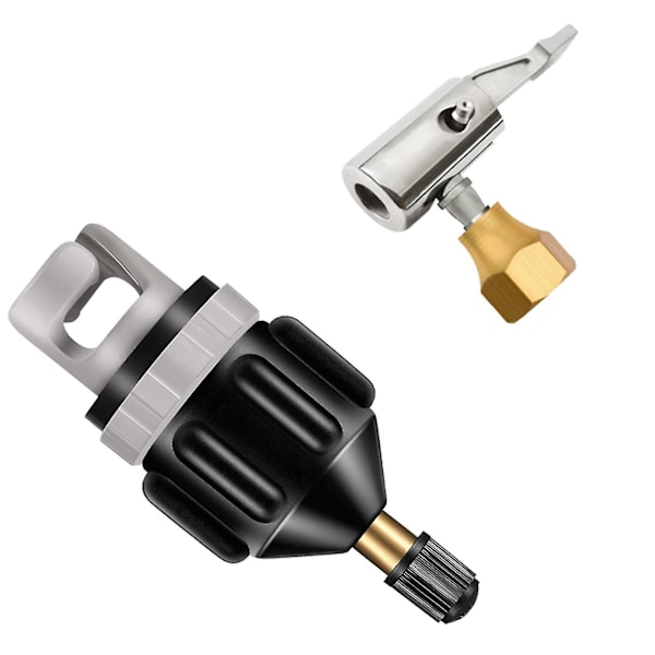 Sup Paddelbåt Luftmunstycke Kajak Luftventil Bilpump Uppblåsbar Adapter
