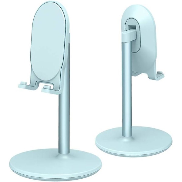 Telefonstativ for skrivebord, mobiltelefonstativ justerbart skrivebord telefonholder nettbrettstativ telefonstativ (1 stk)