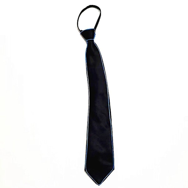 Lysende slips med LED til Halloween, Jul, Rave-fester, Showkostumer og tilbehør (XL)