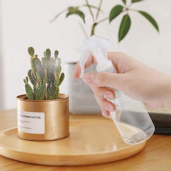 3 stk. Have Sprayflaske 200ml Transparent Sprayer til Havearbejde Rengøring Frisør