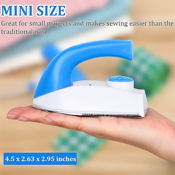 Mini Varmepresse Maskine Justerbar Temperatur Varmepresse Mini Jern Bærbar Praktisk Elektrisk Jern Med Opladningsbase Tilbehør Til Overførsel Vinyl Pro