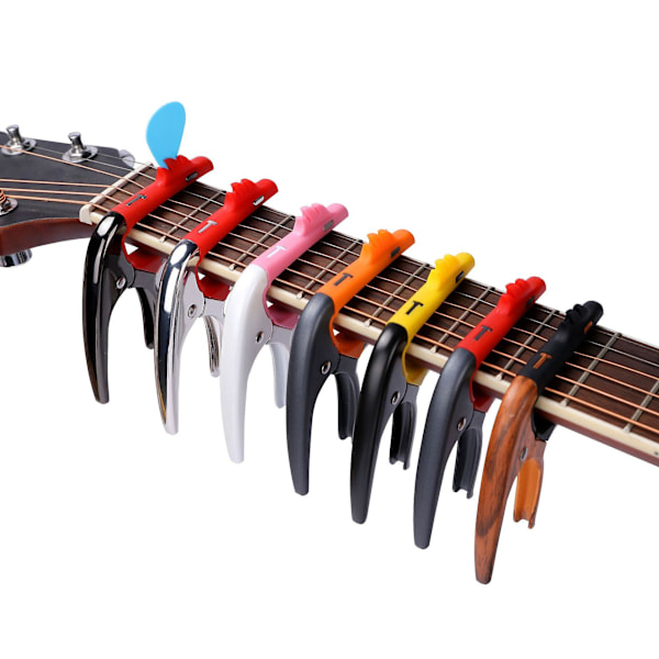 Gitar-Capo, Capo for Akustisk Gitar, Rask Bytte Capo, Capo for Elektrisk Gitar Bass