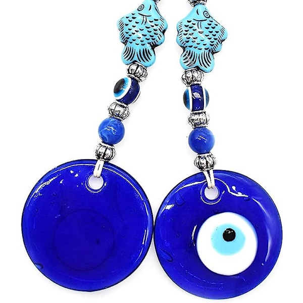 3 stk. Blå Øje Beskyttelse Hjem Vedhæng Onde Øje Ornament Amulet Hjem Dekoration Beskyttelse Velsignelse Gave