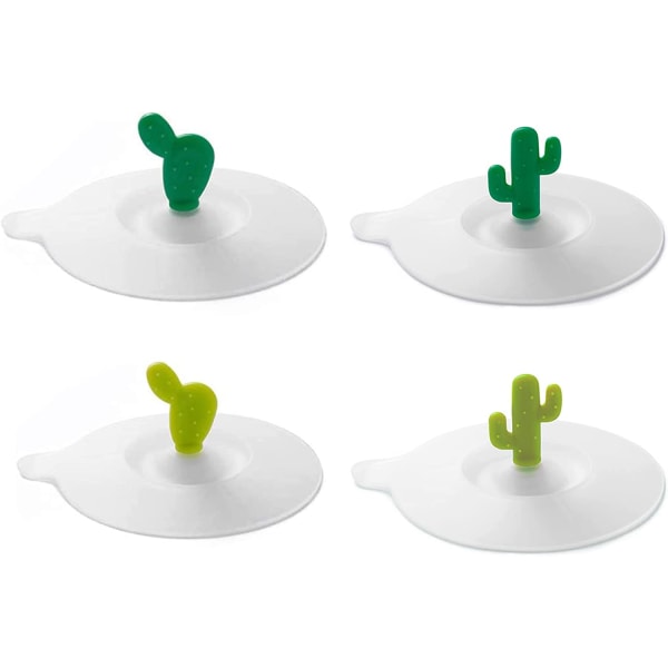 4 st silikonkoppar (form: kaktus)