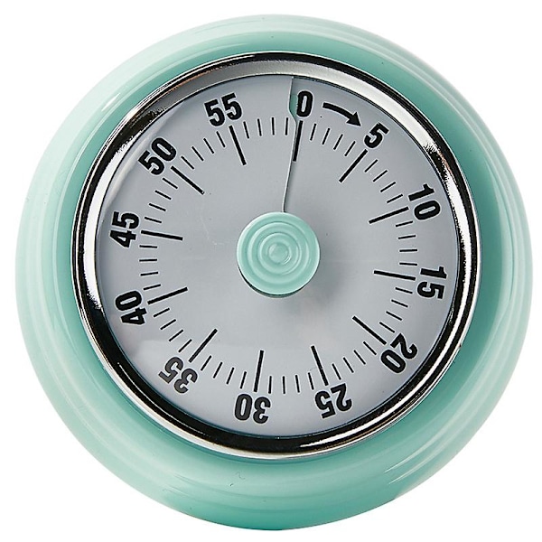 Magnetisk Mekanisk Timer 60 Minuter Visuell Köks Nedräkningstimer Med Alarm För Matlagning Bakning Sport Barn