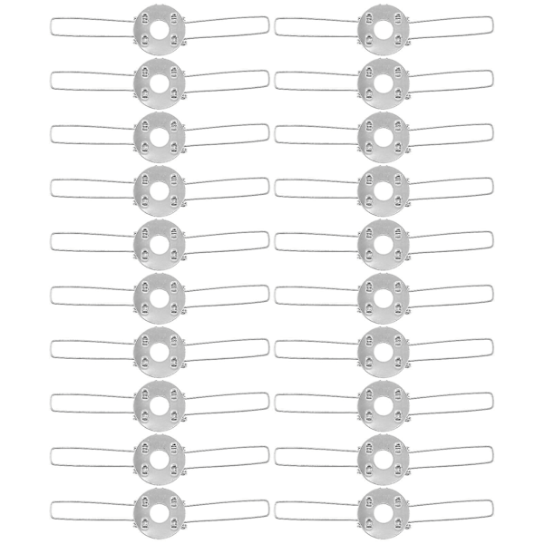 20 st lampskärmar bordslampor fjäderklämmor lampskärm fjäderklämma lampskärm ljus bas lampskärm spänne fixeringsklämma