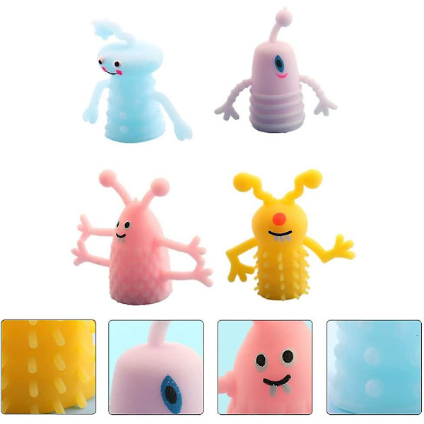 Liten fingerhand nyhet leksak, vuxna barn fest liten hand finger fidget finger leksak hand palm finger docka (saxhänder)
